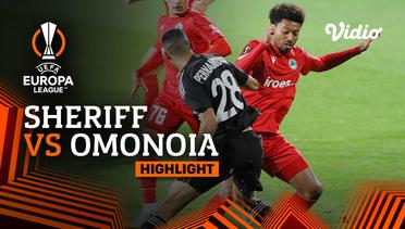 Highlights  - Sheriff vs Omonoia | UEFA Europa League 2022/23