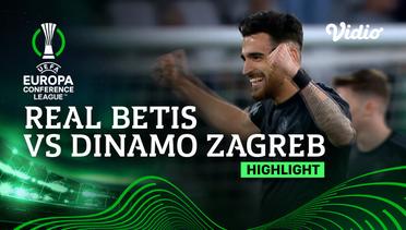 Real Betis vs Dinamo Zagreb - Highlights | UEFA Europa Conference League 2023/24