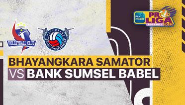 Full Match | Surabaya Bhayangkara Samator vs Palembang Bank Sumselbabel | PLN Mobile Proliga Putra 2022