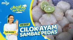 RESEP CILOK AYAM CAMBAL PEDAS, LEMBUT & EKONOMIS LOH | MASAK APA CEU? - Moji