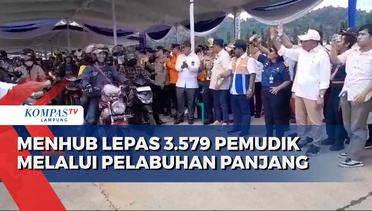 Menhub Lepas 3.579 Pemudik di Pelabuhan Panjang