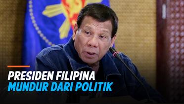Duterte Mundur dari Politik, Buka Jalan untuk Sang Putri?