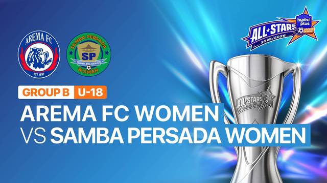 Arema FC Women vs Samba Persada Women | Group B U-18 - Full Match | HYDROPLUS Soccer League 2026