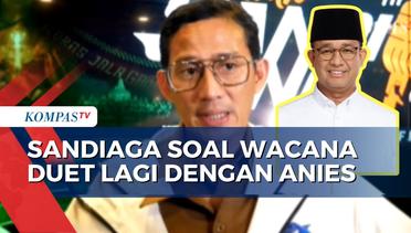 Soal Duet dengan Anies di Pilkada Jakarta, Sandiaga Uno Mengaku Dilirik Parpol Lain