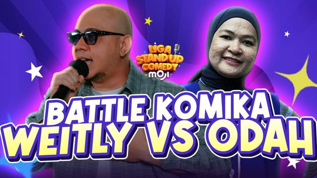 Weitly (Jakbar) vs Odah (Jakut) | Liga Stand Up Comedy Moji Episode 13