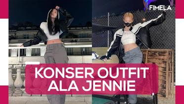 Inspirasi Outfit Nonton Konser Blackpink ala Jennie