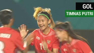 6 Gol Timnas Sepak Bola Putri Indonesia ke Gawang Maladewa