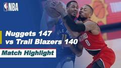 Match Highlight  | Denver Nuggets 147 vs 140 Portland Trail Blazers | NBA Playoffs 2020/21