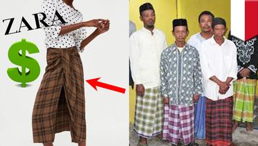 Zara meluncurkan desain rok yang menyerupai sarung bapak-bapak - TomoNews