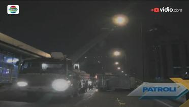 Kecelakaan Bus Transjakarta & Mobil Pengangkut Tahu - Patroli 30/01/16