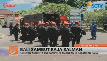 Ratusan TNI dan Polri Berjaga-jaga Jelang Kedatangan Raja Salman - Liputan 6 Petang