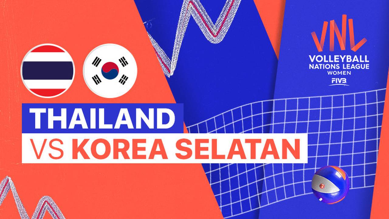 Full Match Thailand vs Korea Selatan Women's Volleyball Nations