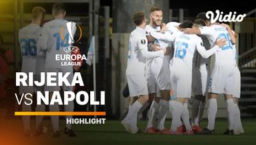 Highlight - Rijeka vs Napoli I UEFA Europa League 2020/2021