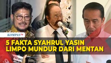 5 Fakta Syahrul Yasin Limpo Mundur Sebagai Menteri Pertanian Usai Terseret Kasus Korupsi Kementan