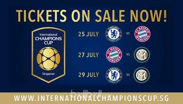 International Champions Cup: Tonton Chelsea, Bayern & Inter Langsung!