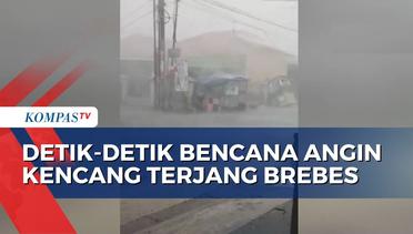 Bencana Angin Kencang Terjang Permukiman di Brebes, Rumah Warga Ambruk!