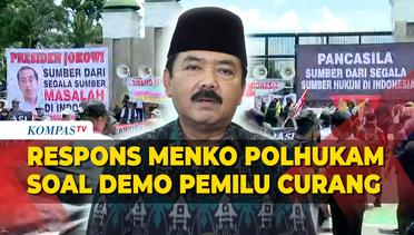 Respons Menko Polhukam Hadi soal Demo Dugaan Kecurangan Pemilu: Itu Riak-Riak Kecil