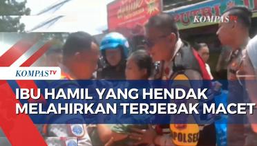 Polisi Evakuasi Ibu yang Hendak Melahirkan dari Kemacetan ke Rumah Sakit