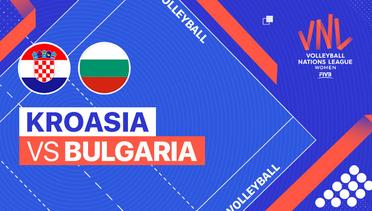 Full Match | Kroasia vs Bulgaria | Women’s Volleyball Nations League 2023