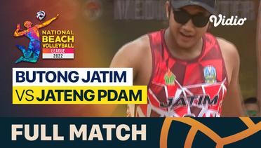 Full Match | Semifinal - Putra (4x4): Butong Jatim vs Jateng PDAM | National Beach Volleyball League 2022