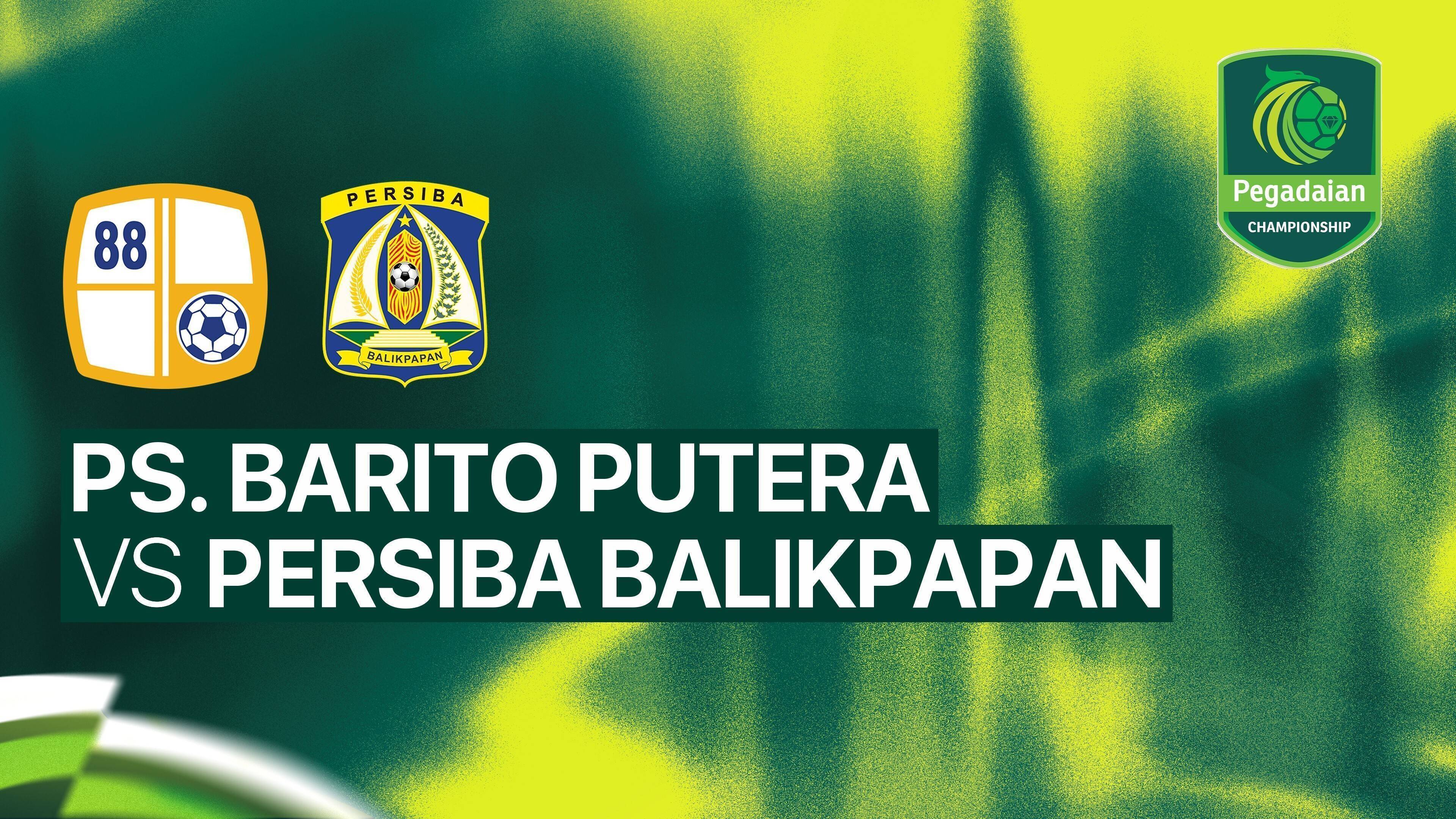 PS Barito Putera vs Persiba Balikpapan