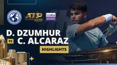 D. Dzumhur vs C. Alcaraz - Highlights | ATP Cincinnati Open2025
