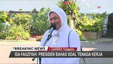 Diskusi Soal Lapangan Kerja, Ida Fauziyah Gantikan Hanif Dhakiri Jadi Menteri Tenaga Kerja Jokowi