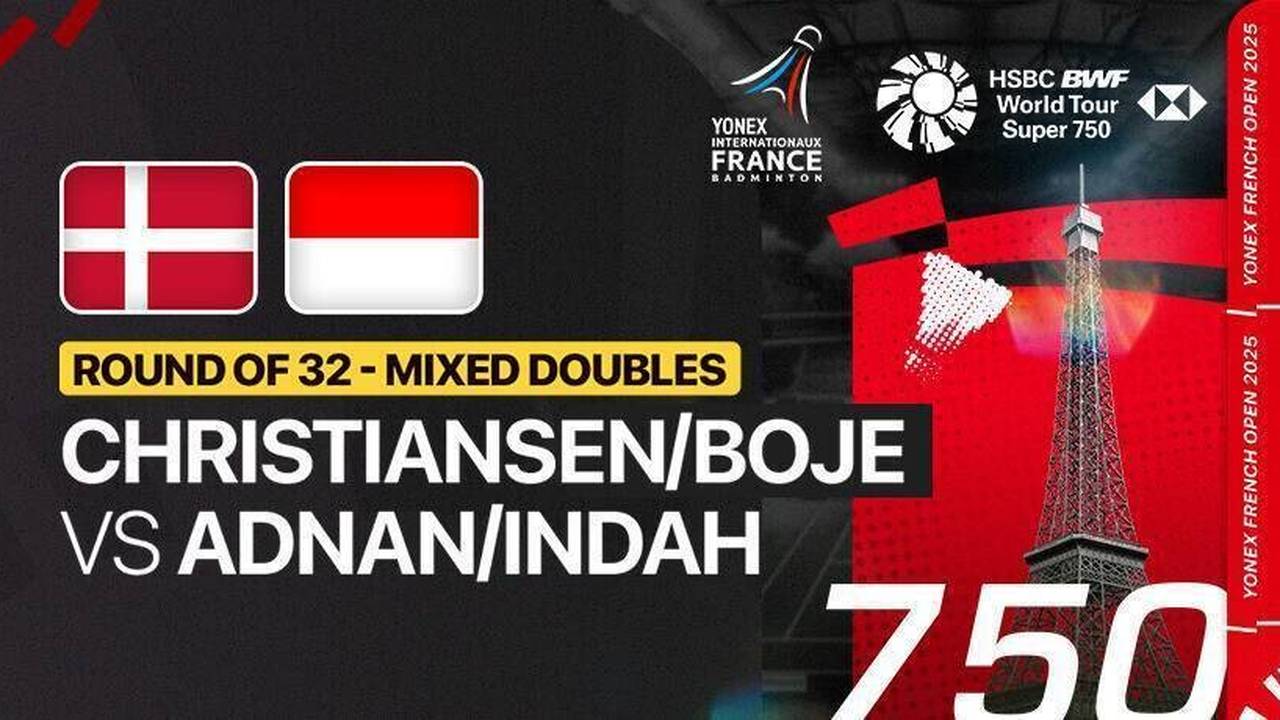 Mathias Christiansen/Alexandra Boje (DEN) vs Adnan Maulana/Indah Cahya ...