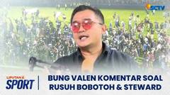 Valentinus Jebret Komentari Kerusuhan Antara Suporter Persib & Steward Usai Laga Persib Persija | Liputan 6 Sport