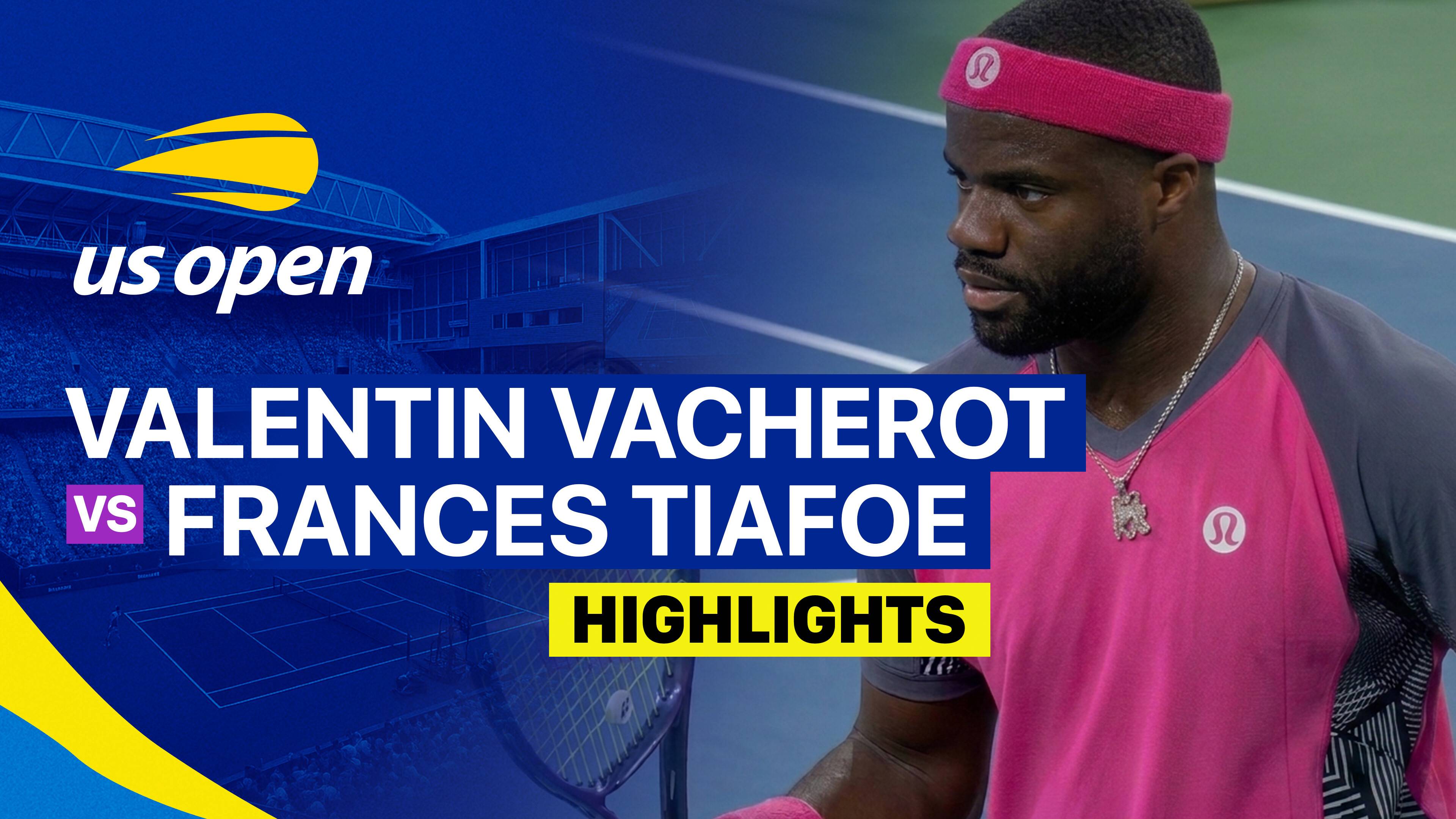 Valentin Vacherot vs Frances Tiafoe - Men's Singles Round 3 | US Open Tennis Championships 2026