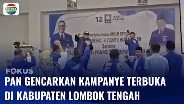 Ketua Umum PAN, Zulkifli Hasan Gelar Konsolidasi Se-Provinsi NTB di Kab Lombok Tengah | Fokus