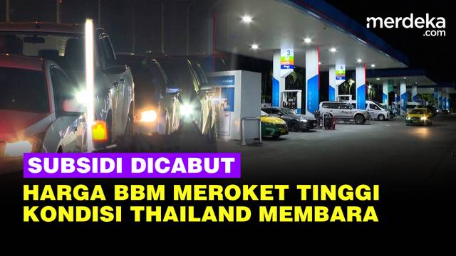 Thailand Membara! Subsidi BBM Dicabut Harga Melonjak 18 Persen, Antrean Mobil Mengular di SPBU
