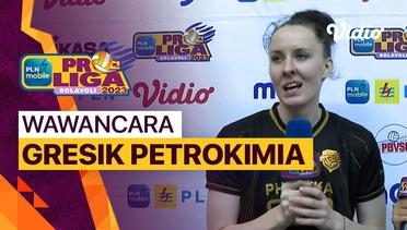 Wawancara Pasca Pertandingan | Jakarta BIN vs Gresik Petrokimia Pupuk Indonesia | PLN Mobile Proliga Putri 2023