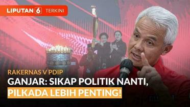 Ganjar Ungkap Sikap Politik PDIP Terhadap Pemerintahan Prabowo-Gibran | Liputan 6