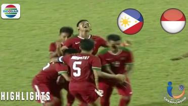 Gol Saddil Ramdani - Filipina (1) - Indonesia (1) | AFF U19 Championship