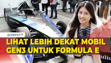 Lebih Dekat dengan Mobil Balap Listrik Gen 3 untuk Formula E Jakarta