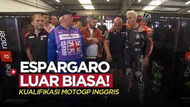 Highlights Kualifikasi MotoGP Inggris, Johann Zarco Cetak Rekor, Aleix Espargaro Luar Biasa