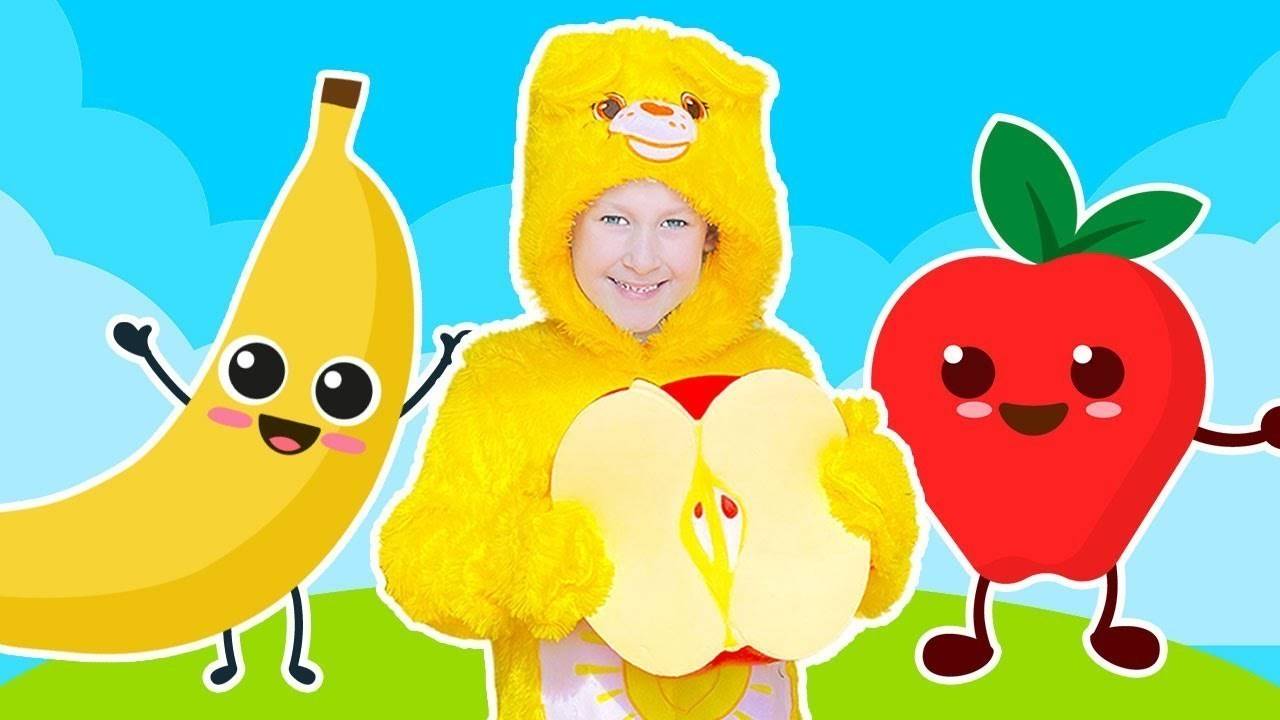 Apples and Bananas Song Nursery Rhymes & Kids Songs Anuta Kids