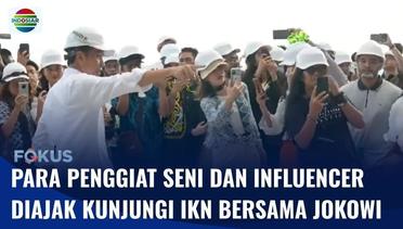 Presiden Jokowi Ajak Para Penggiat Seni dan Influencer Indonesia untuk Kunjungi IKN | Fokus