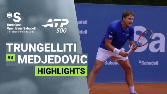 Marco Trungelliti vs Hamad Medjedovic - Highlight | ATP 500: Barcelona Open Banc Sabadell 2026