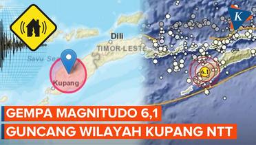 Gempa M 6,1 Guncang Timor Tengah Selatan NTT