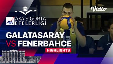 Galatasaray HDI Si̇gorta vs Fenerbahce Parolapara - Highlights | Men's Turkish Volleyball League 2023/24