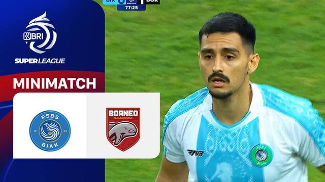PSBS Biak vs Borneo FC Samarinda - Mini Match | BRI Super League 2025/26