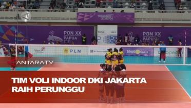 Lumat  Papua,Tim Voli Indoor DKI Jakarta raih medali perunggu