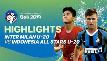 Full Match - Inter Milan U-20 1 vs 0 Indonesia All Stars U-20 | U20 International Bali Cup 2019