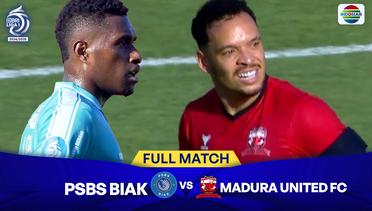 PSBS Biak vs Madura United - Full Match | BRI Liga 1 2024/25