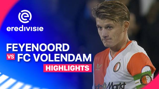 Feyenoord vs FC Volendam - Highlight | Eredivisie 2025/26