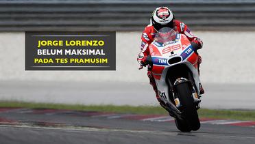 Jorge Lorenzo Belum Mendapat Hasil Baik pada Tes Pramusim MotoGP