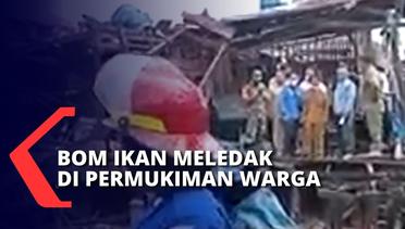 6 Orang Luka-luka Akibat Ledakan Bom Ikan di Permukiman Warga Kota Sibolga Sumatra Utara