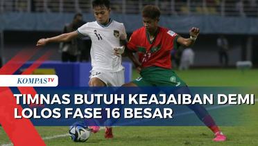 Tumbang 1-3 dari Maroko, Indonesia Butuh Keajaiban untuk Lolos Fase 16 Besar Pildun U-17